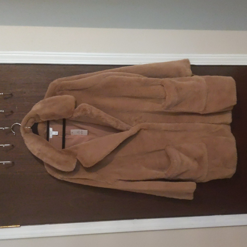 New Nine West Fuzzy Jacket